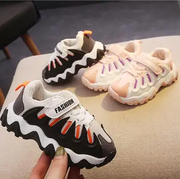 

New 2020 Spring Kids Sport Sneakers Boys Brand Shoes Baby Girls Fashion Sneakers Children Casual Shoes Trainers
