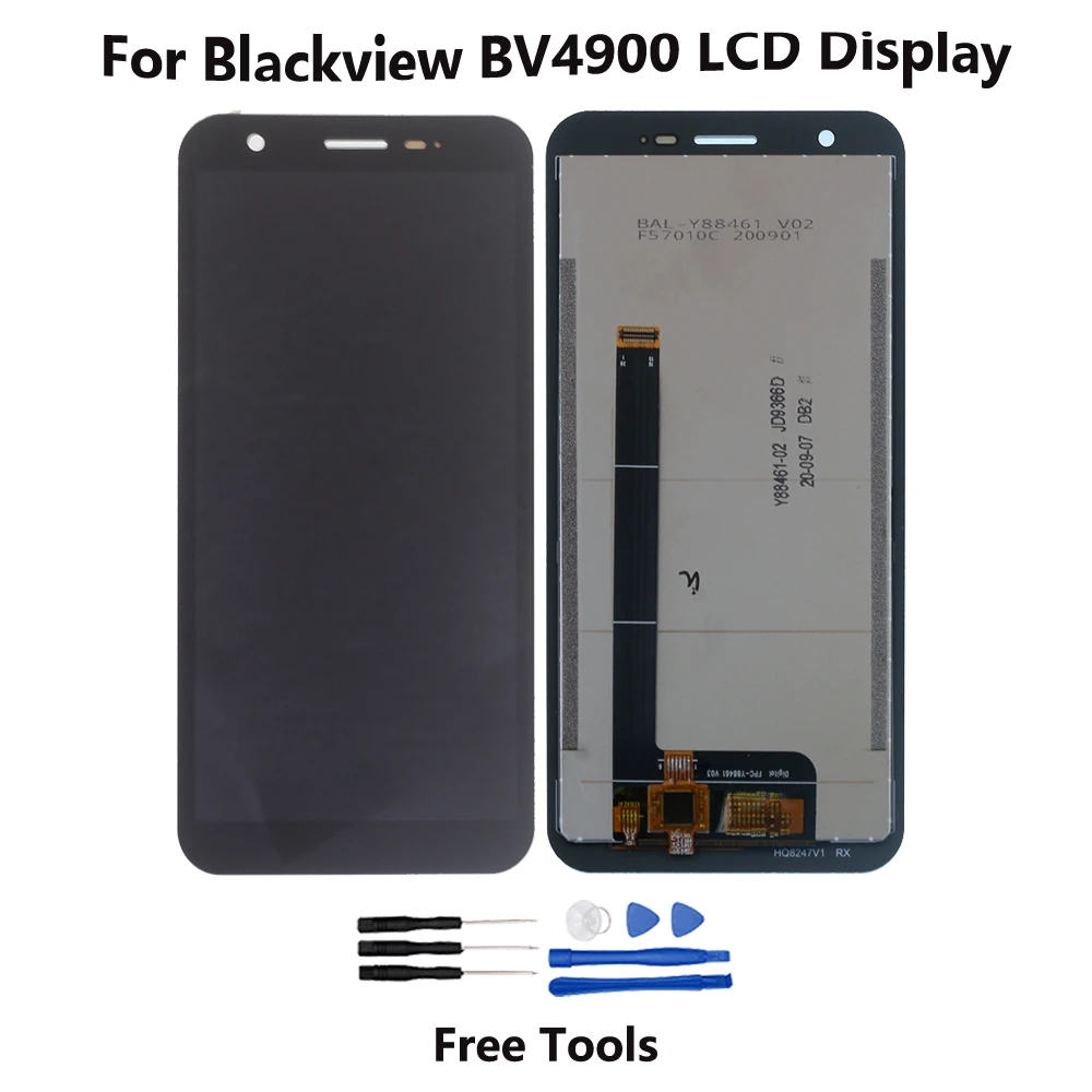 Оригинальный Для Blackview BV4900 ЖК-дисплей Дисплей кодирующий преобразователь