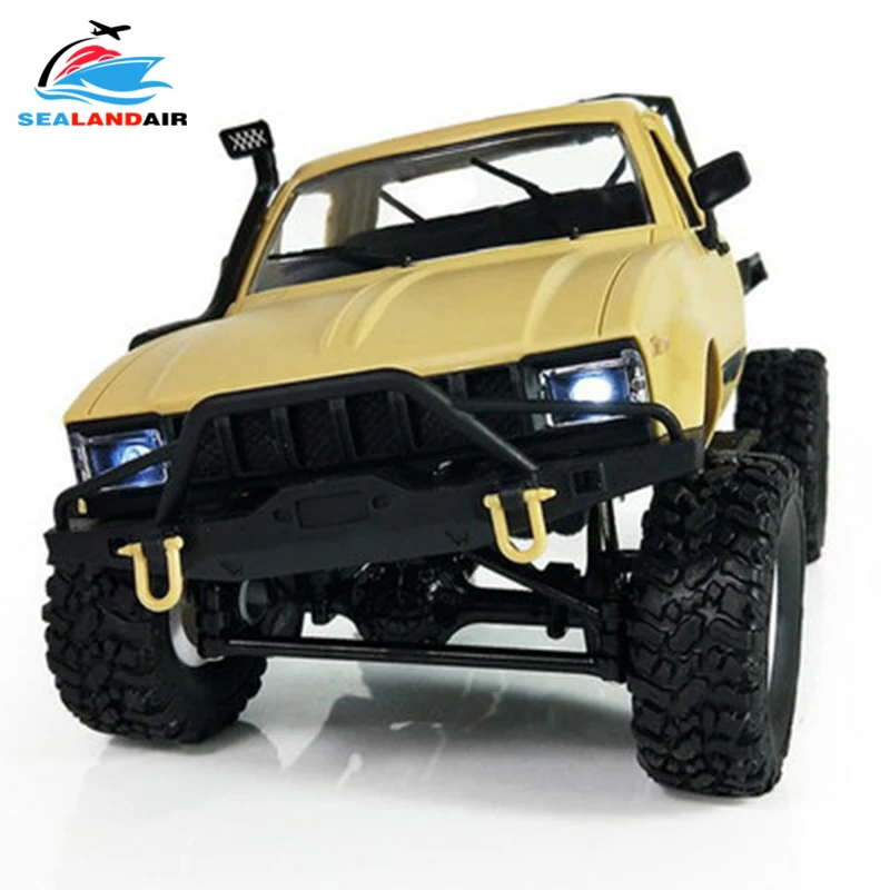 Беспроводной Радиоуправляемый автомобиль WPL C14 1:16 4WD 2 4 ГГц пульт дистанционного