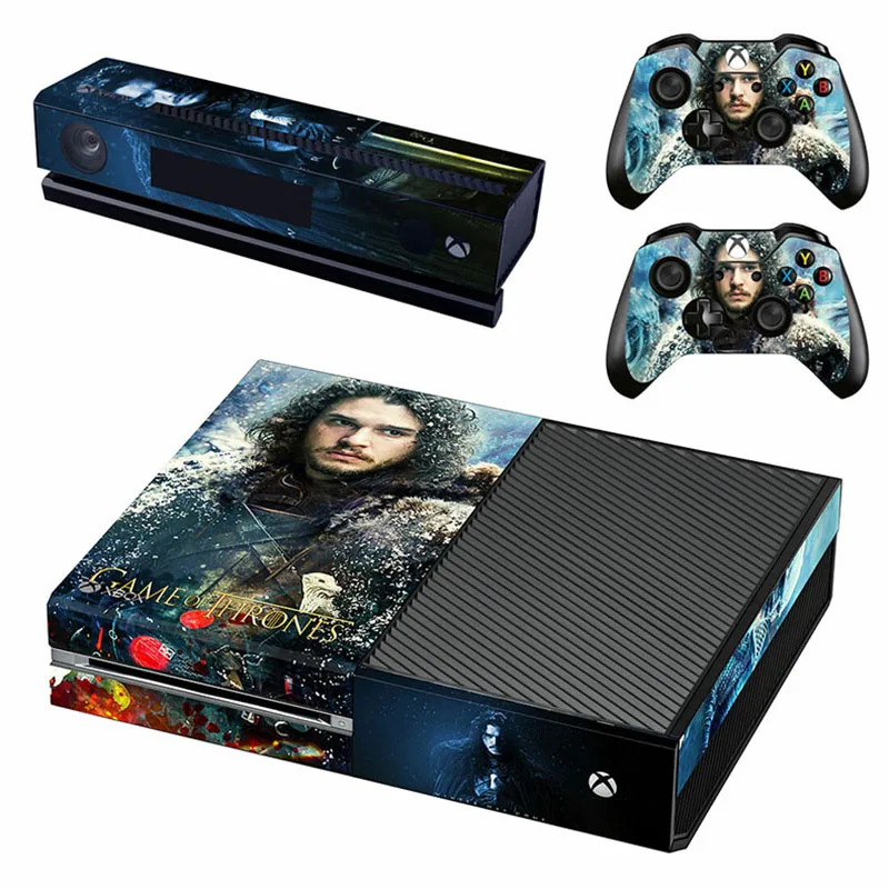Наклейка s Игра престолов для xbox one наклейки кожи Стикеры Adesivo для xbox one консоль Kinect два контроллера Скины
