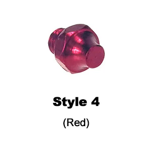 Style 4 (Red) Штифты для велосипедных педалей из нержавеющей стали, штифты для шоссейных заклепок, красные, золотистые, синие, серебристые, Bmx, для горного велосипеда, педали, винты для ногтей, запчасти для велосипеда - Цвет: Style 4 (Red)