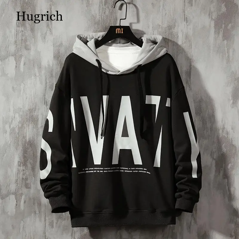 

Толстовка мужская с длинным рукавом, свитшот с надписью, пуловер, уличная одежда, брендовый пуловер, ZA368, Осень-зима