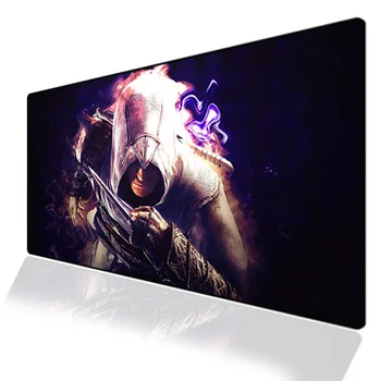 

700*400mm Non-slip Large PC Gaming Assassins Creed Lockedge Mouse Pad Big Laptop Natural Rubber Gamer Play Mousepad Mice Mat Pad