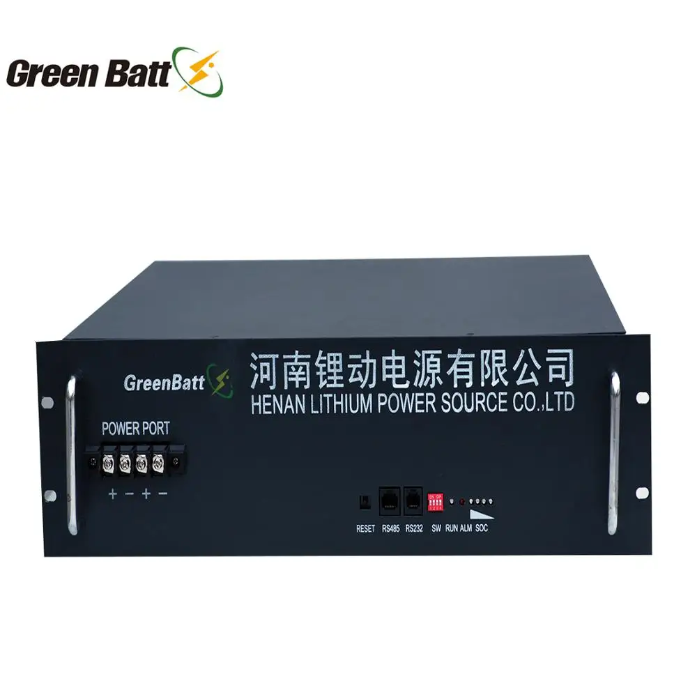

High capacity lithium polymer 48v100ah battery with cabinet for energy storage