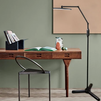 

12W Indoor Floor Lamps Remote Touch Control 4000K-5000K Living Room For LED Light Dimmable Reading Floor Lamp Tripod Study Room