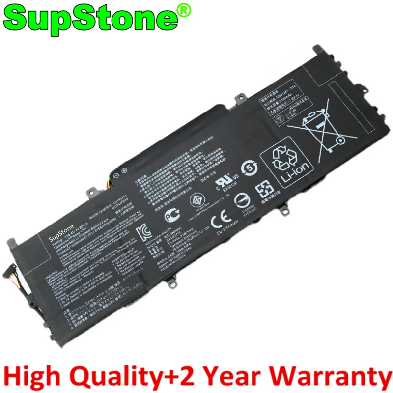 Batteria Per Laptop Supstone C41N1715 Per Asus Zenbook 13 Ux331Fn Ux331Un Ux331Ua U3100Fn U3100Un Muslimate