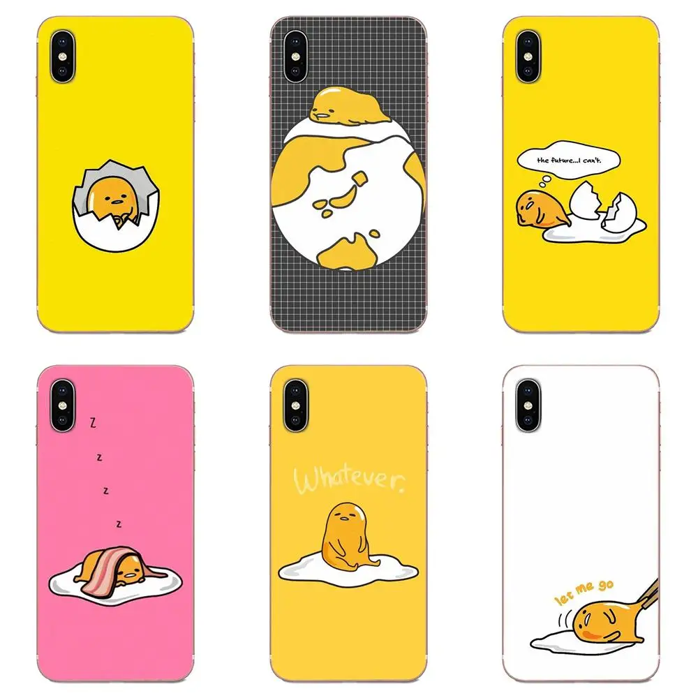 Мягкий чехол для мобильного телефона с изображением ленивого яйца Гудетама Galaxy