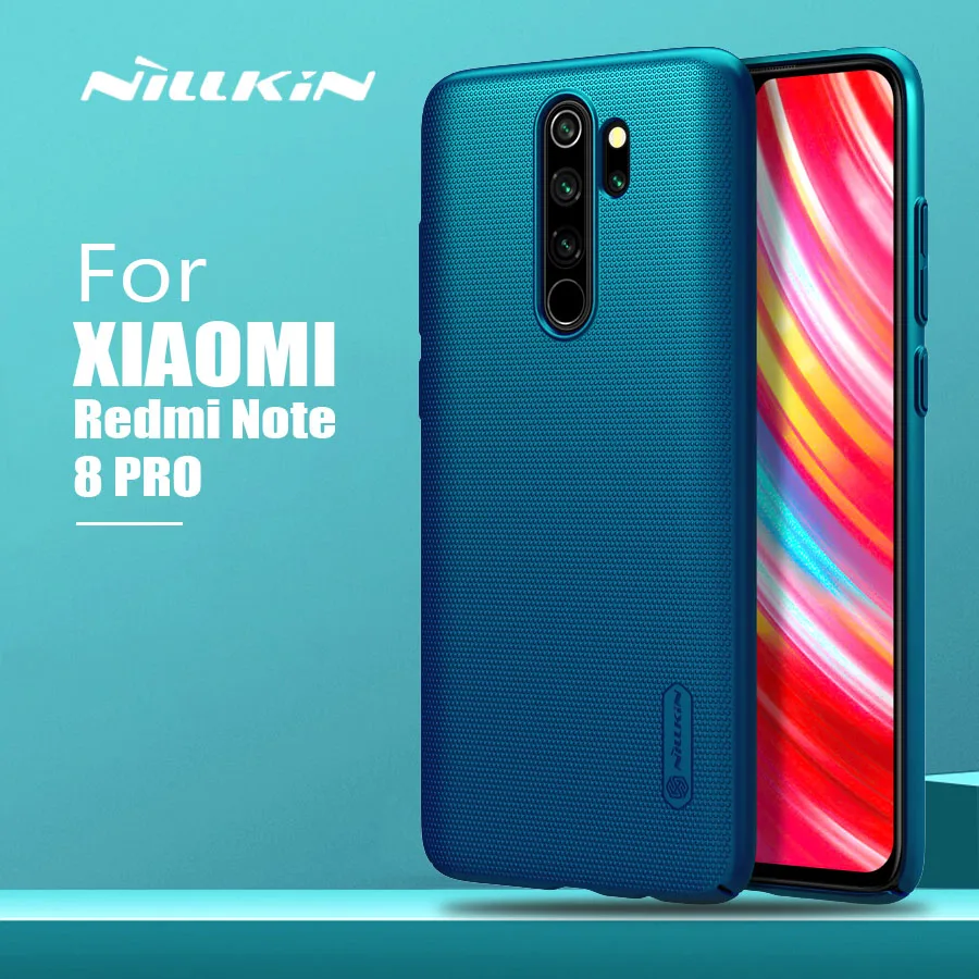 

for Xiaomi Redmi Note 8 Pro Case Nillkin Super Frosted Shield Slim Hard Back Cover for Xiaomi Redmi Note 8 Pro Nilkin Phone Case