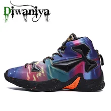 Diwaniya, дышащие мужские баскетбольные кроссовки, удобные, износостойкие, для спорта на открытом воздухе, с воздушной подушкой, мужские кроссовки, большой размер 45