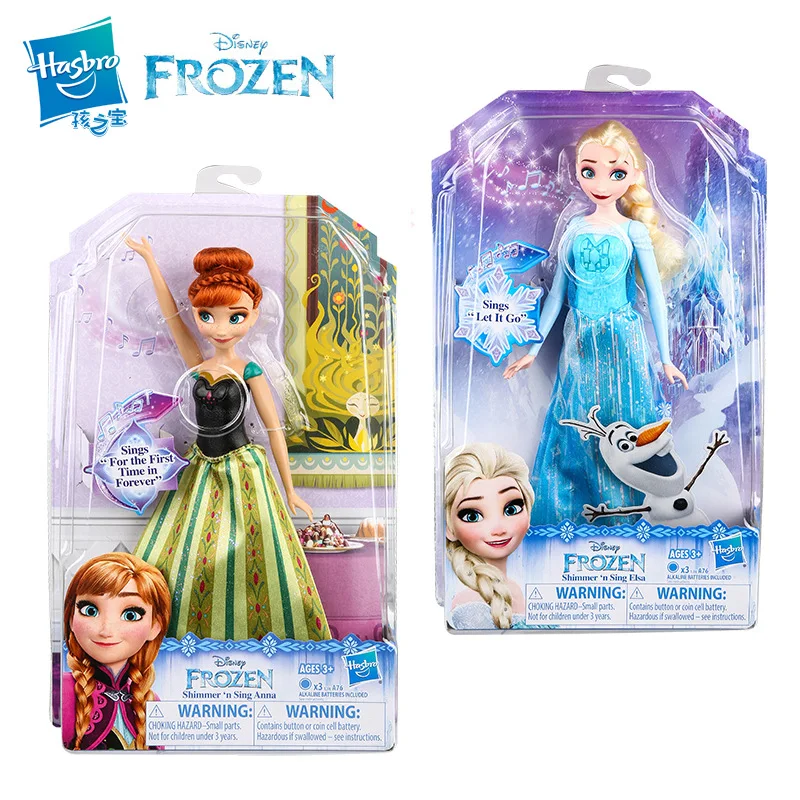 Disney аниме Холодное сердце 2 принцесса игрушка Эльза Анна Классическая принцесса серия принцесса девочки фигурка игрушка детский подарок 29 см