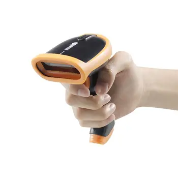 

Wireless Wired Barcode Scanner Continuous Mode CCD Bar Code Reader for Inventory POS Terminal HZ-S6