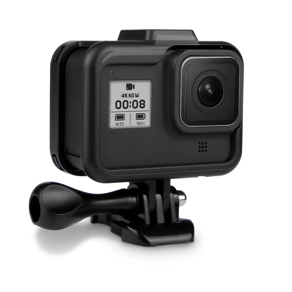 Корпус для GoPro HERO 8 черный жесткий защитный чехол для Go Pro Hero8 для Go pro Hero рамка крепление