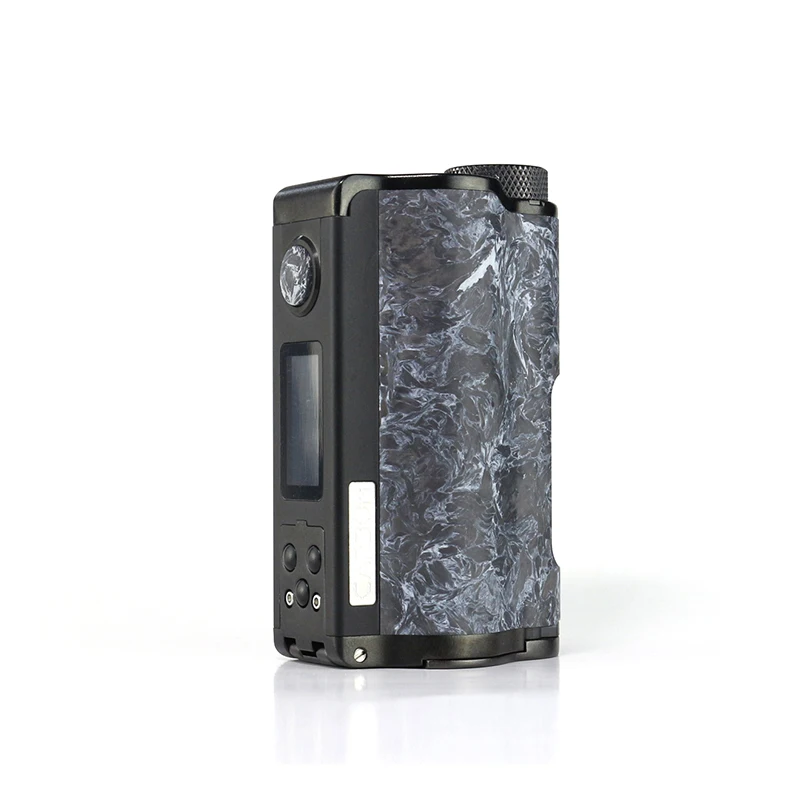 Dovpo Topside Dual Carbon Squonk Mod 200 Вт с чипом YIHI, работающим от двух аккумуляторов 18650, Vape Mod VS Drag 2/Naboo Mod - Цвет: carbon white