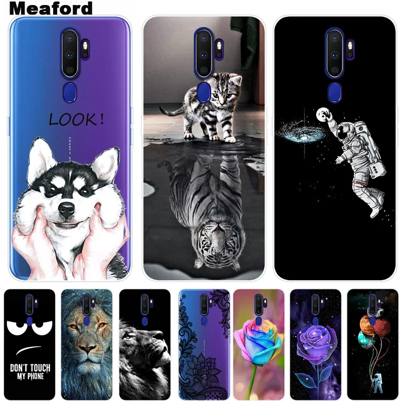 Чехол для OPPO A9 2020 мягкий силиконовый чехол из ТПУ крутой мультяшный A5 A52 A72
