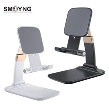 SMOYNG Curve Scalable Flodable Desktop Phone Tablet Stand Holder Portable Support For 4-12.9 inch iPhone iPad Pro 12.9 Mount