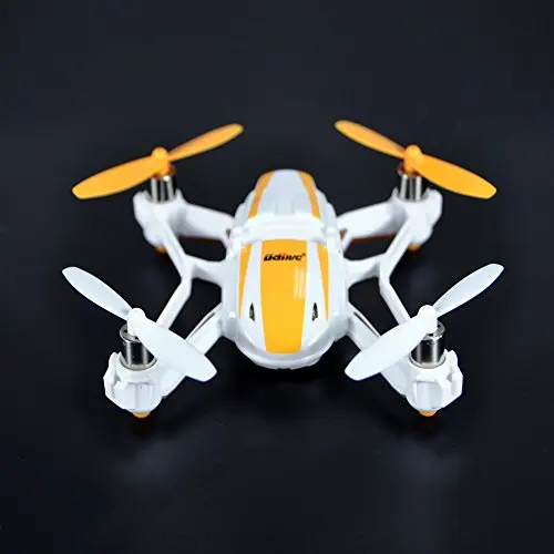 Udi R/C U843 4 в 1 Квадрокоптер с 6-осевым гироскопом, 2,4 ГГц 4 канала, 360 °-прокатки действий(белый и оранжевый