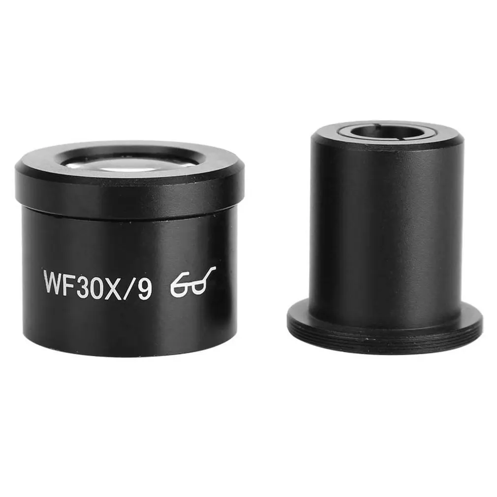 Биологический микроскоп WF30X высокоглазная точка широкоугольный окуляр поле зрения 9 мм Интерфейс 23,2 мм высокомощный окуляр