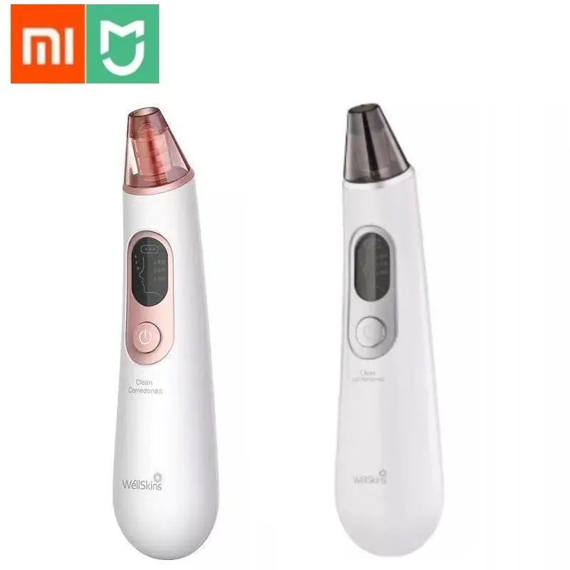 

Xiaomi Wellskins Electric Blackhead Cleaner Deep Pore Cleanser Acne Pimple Removal Vacuum Suction Facial SPA Facial Care Tools