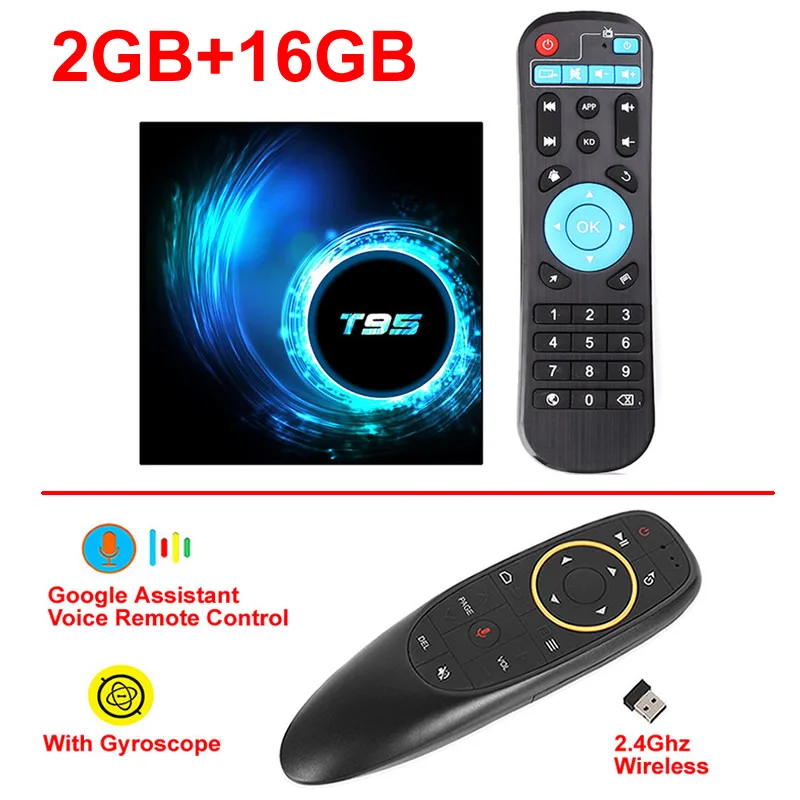2GB 16GB add G10 T95 6K смарт ТВ коробка Android 10,0 Allwinner H616 4 ядра, 4 Гб Оперативная память 64 Гб Встроенная память WI-FI HDR H.265 6K Media player IPTV Set-top Box - Цвет: 2GB 16GB add G10
