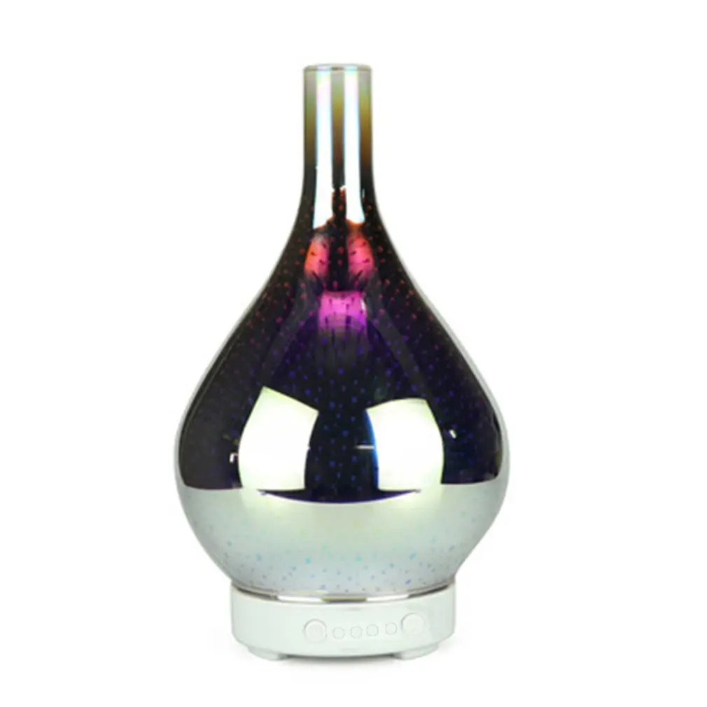 

Humidifier Aroma Diffuser 3D Glass Humidifier Colorful Night Light Creative Usb Humidifier Home Mute Air Humidifier House Office