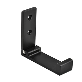 

3PCS Simple Folding Hook Aluminum Alloy Wall Hangers Mobile Phone Bracket Home Decorative Key Curtains Clothes Coat Multi Storag