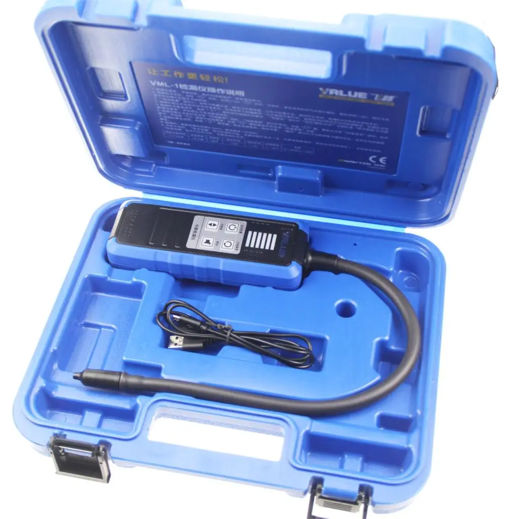

VML-1 Refrigerant detector Electronic halogen leak detector R410 R22 R32 Refrigeration snow detection Y