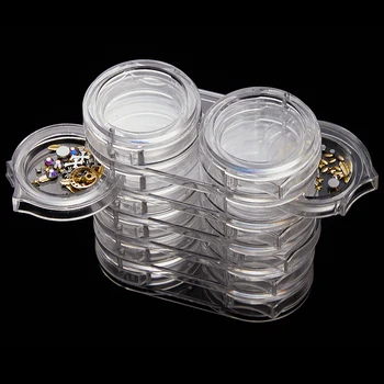 

12 Grid Empty Storage Box for Nail Art Manicure Tools Jewelry Beads Display Storage Case Make Up Organizer Boxes WB-003