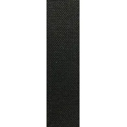 Elastic Nylon Parachute - Style Watch Strap Bracelet - 20mm Gold Buckle (Black)