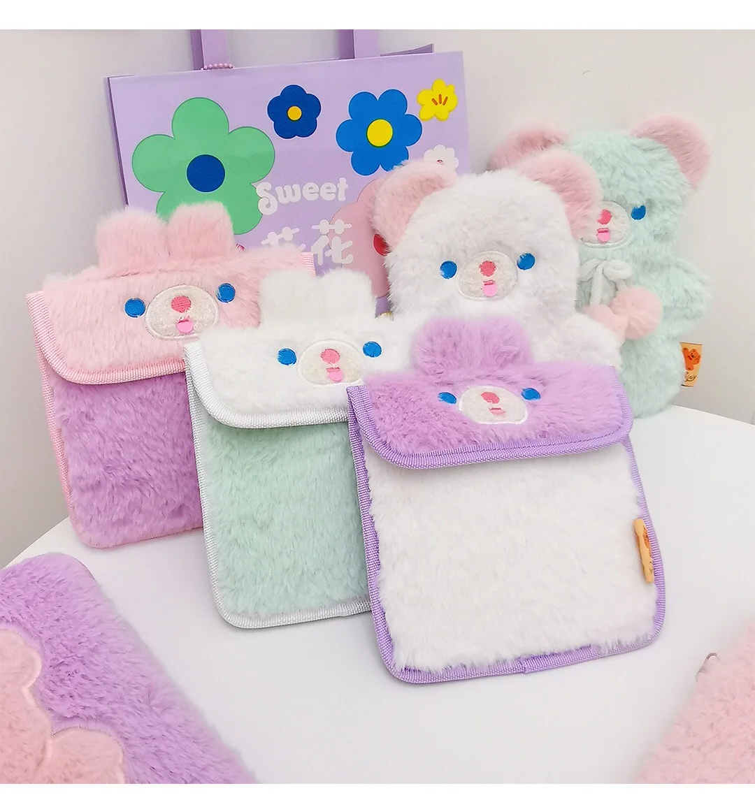 Bentoy Milkjoy Women Sanitary Napkin Bag Girls Korea Coin Purse Card Case Clear Tampon Japan Storage Holder Waterproof Make up | Багаж и