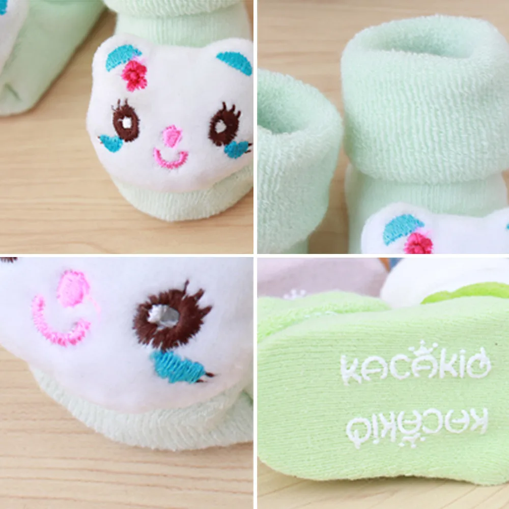 Baby socks winter socks for newborn newborn baby girls boys anti-slip warm socks slipper shoes boots
