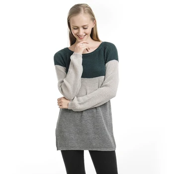 

New Women's O Neck Sweater Women Loose Sweaters Fashion Women Winter 2019 Autumn Pullover Women Sweater Jumper