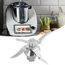 

Stainless Steel Blender Blade Mixer Replacement Part Accessories Fit For Vorwerk Thermomix TM6 Kitchen Blender Spare Parts