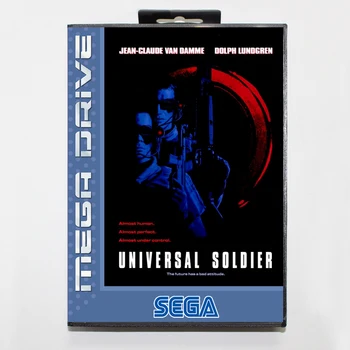 

Universal Soldier 16bit MD Game Card For Sega Mega Drive/ Genesis with Retail Box