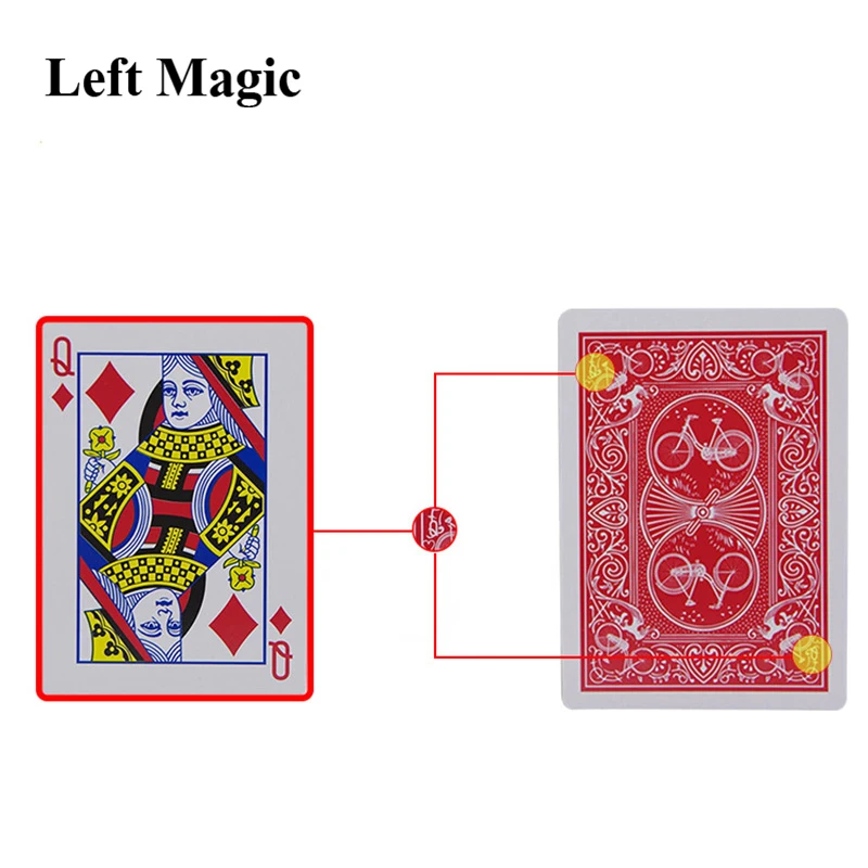 

Marked Stripper Deck Playing Cards Poker Magic Tricks Close Up Street Illusion Gimmick Mentalism Kid Child Puzzle Toy Magia Card