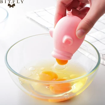 

1pc Silicone Egg White Yolk Separator Kitchen Accessories Egg Filter Divider for Kitchen Tools Cuisine Outils Baking Accessories