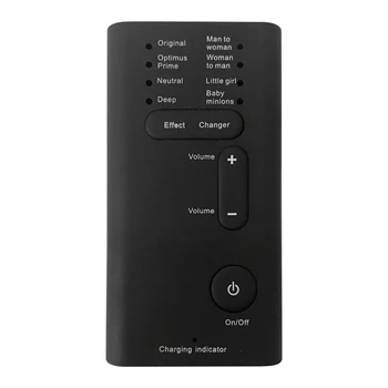 

External Universal Portable Audio Voice Changer Sound Effects Karaoke Gaming Mobile Phone Funny Device Adapter Handhold Calling