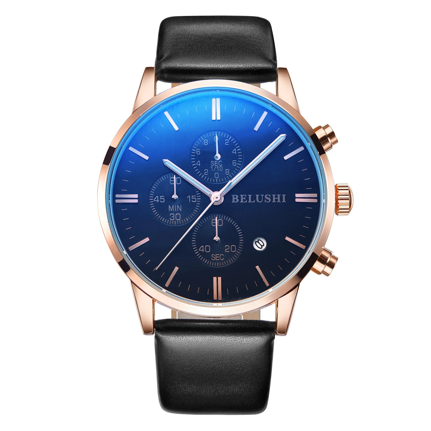

Multi-functional Men's Watch Hot Selling Derivative Supply Leather Belt Watch