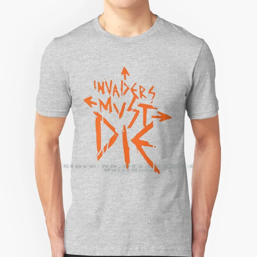 Invaders Must Die T Shirt Cotton 6XL The Prodigy Music Dance