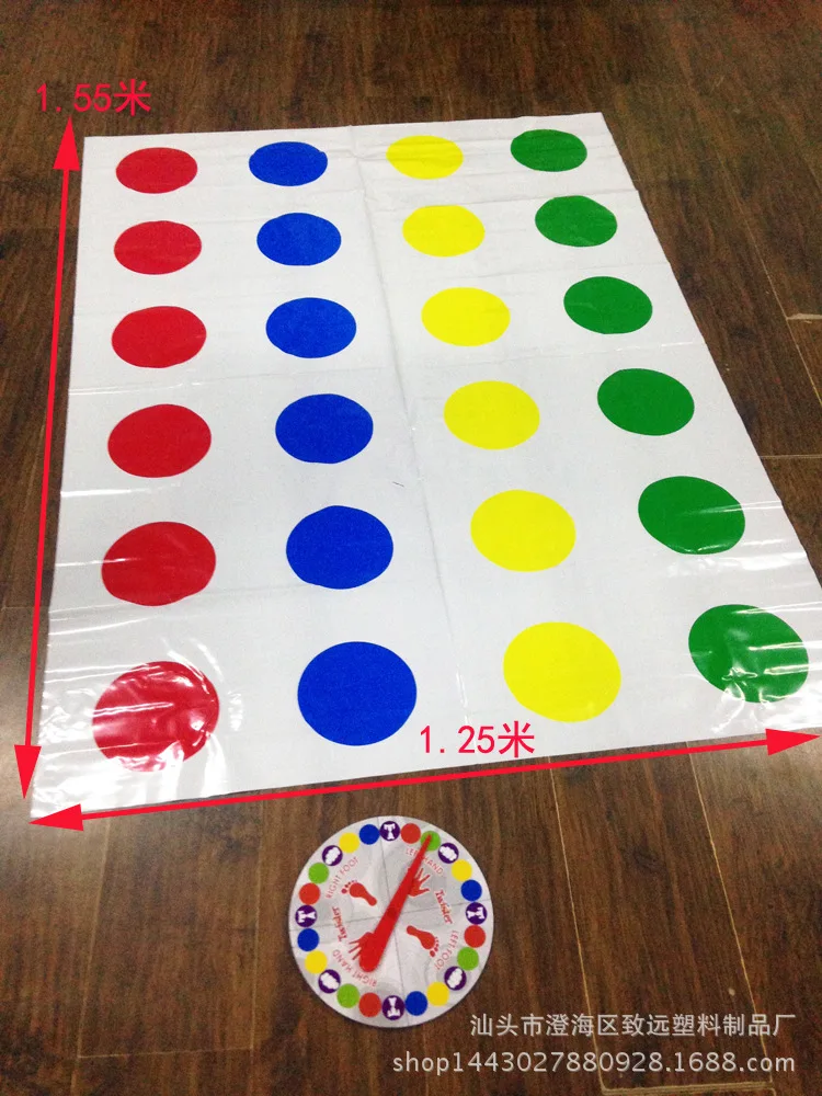 Прямые продажи от производителя игровой коврик Twister для родителей и детей Интерактивные вечерние Домашние развлечения образовательная игра игрушка
