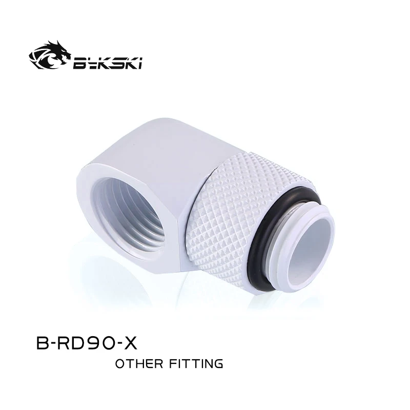 Bykski pc Water Cooling Fittings Conector de Tubo de 90 Graus g1 Macho para Fêmea Water Cooler Gadget B-rd90-x Pcs por Lote - Imagem 3