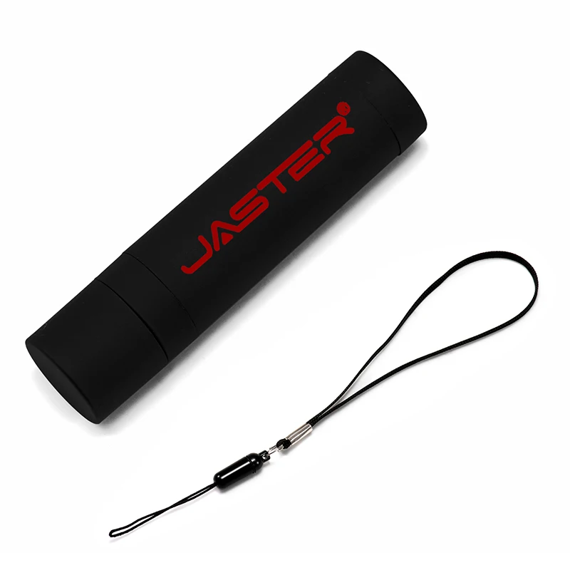 JASTER светодиодный USB flash Персонализация USB 2,0 черный пластиковый эллипсовый накопитель 4 ГБ 8 ГБ 16 ГБ 32 ГБ 64 ГБ 128 ГБ закругленная USB палочка для создания логотипа - Цвет: Round red