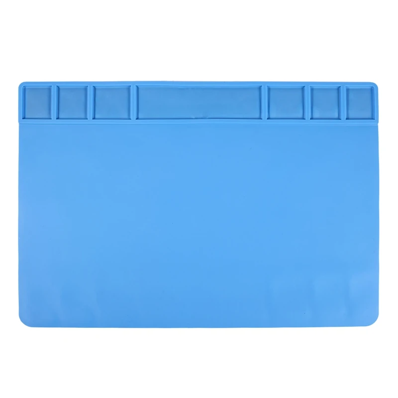 

49X35Cm With Magnetic Screw Mat Section Heat Insulation Silicone Pad BGA Soldering Repair Station Maintenance Platform
