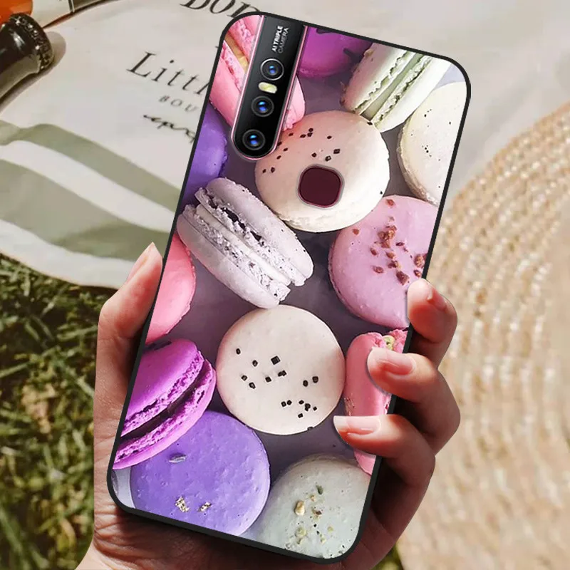 iphone pouch For VIVO V15 Pro Case Silicon Back Cover Phone Case for VIVO V15 Pro V15Pro V 15 1819 Cases Soft bumper coque VIVOV15 Pro 1818 mobile phone case with belt loop Cases & Covers