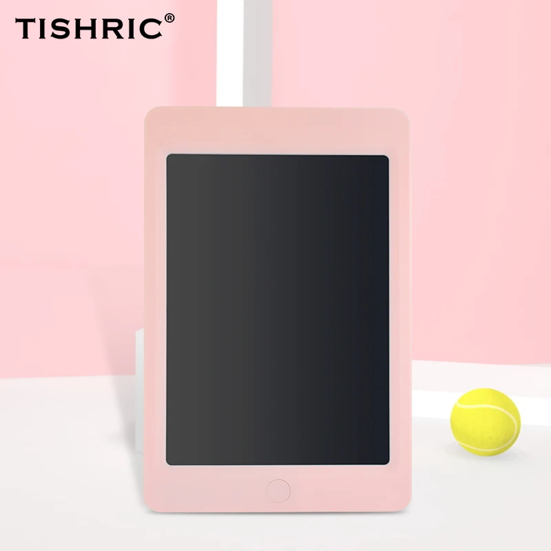 TISHRIC 8,5 дюймовый ЖК-планшет для рисования цифровой стираемый планшет для рисования/коврик/доска для детей Электронный графический планшет lcd/экран с ручка-аккумулятор - Цвет: Business Pink