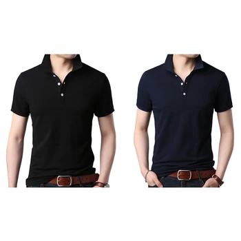

Summer Men's Short Sleeve T-shirt Cotton Slim Casual Tops Clothes