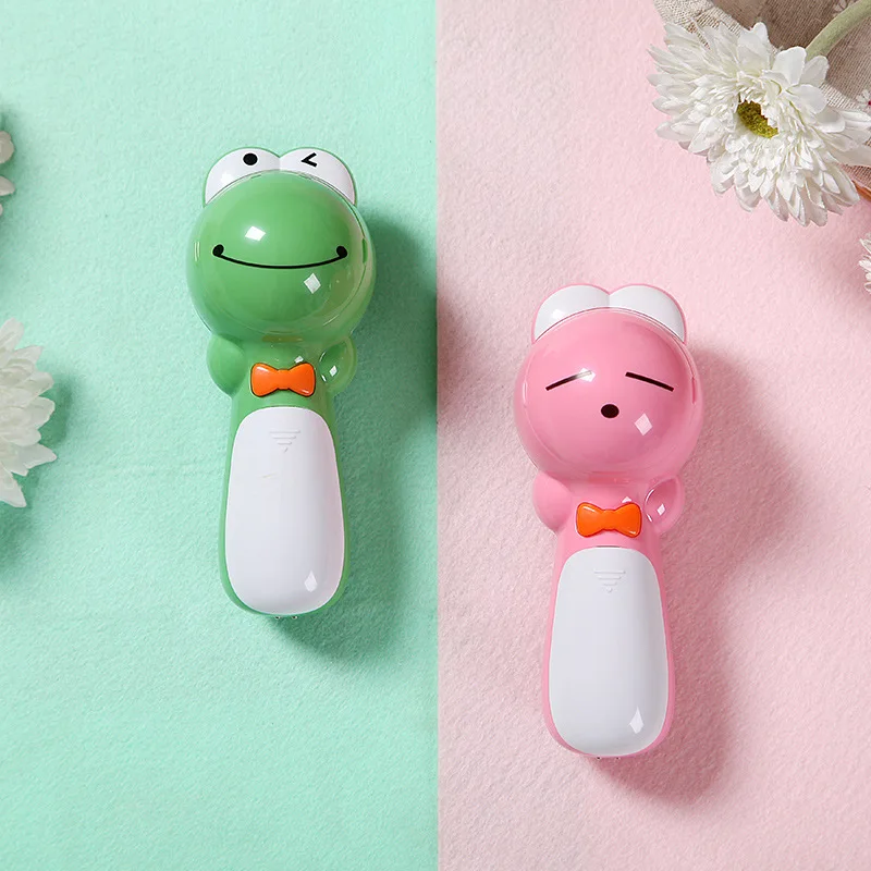 Mini Cartoon Animals Pattern Electric Lint Remover Clothes Stainless Steel Hair Ball Trimmer K1634 K