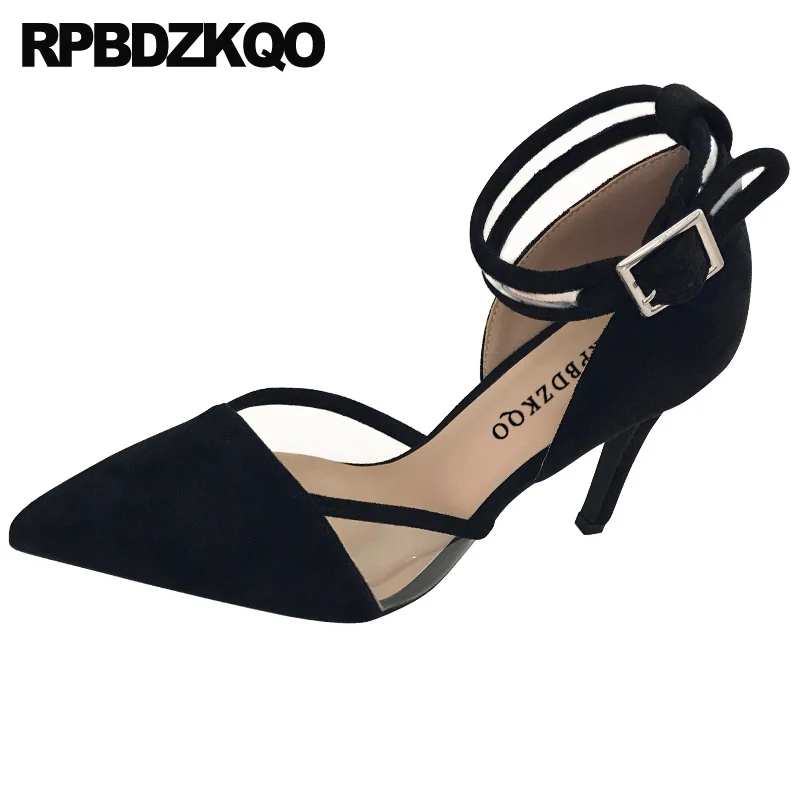 ankle strap 3 inch heels