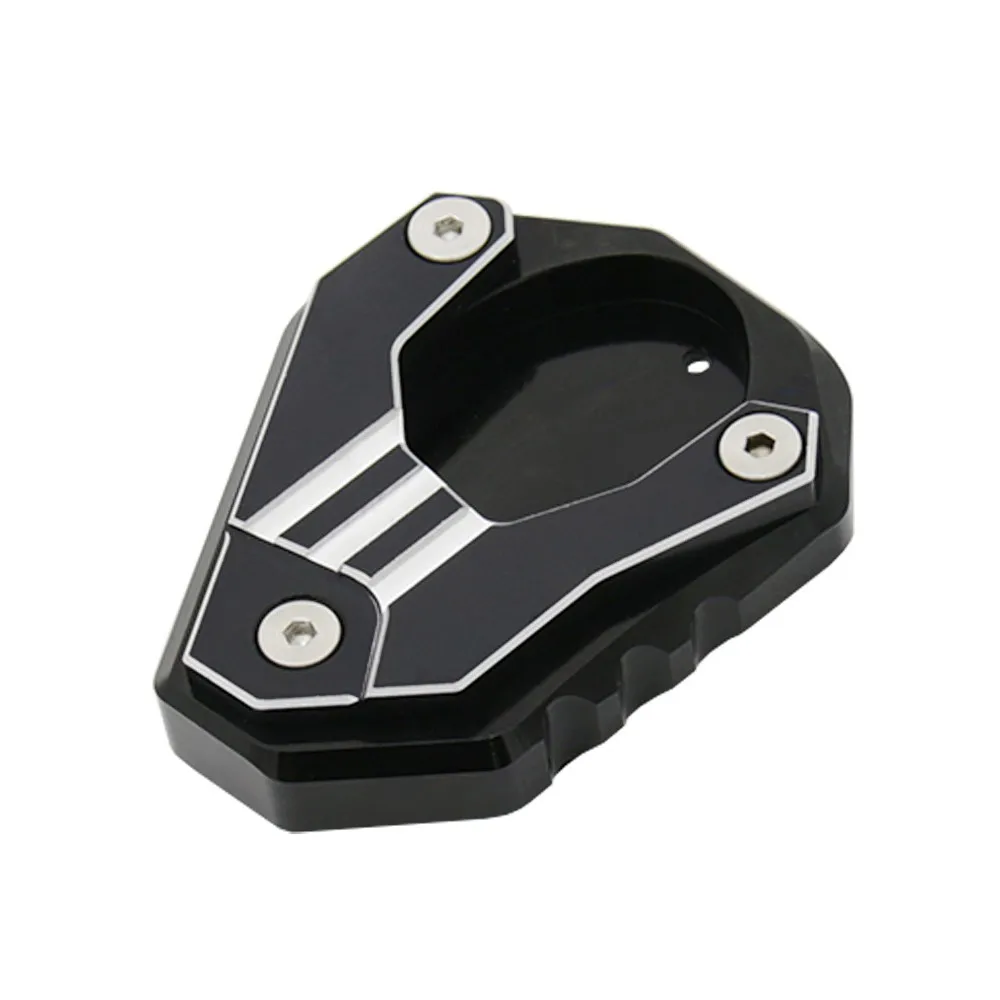 Kickstand Plate Pad Extension Motorcycle Accessories Foot Side Stand Enlarger CNC Aluminum Replacement for Kawasaki Ninja | Автомобили и