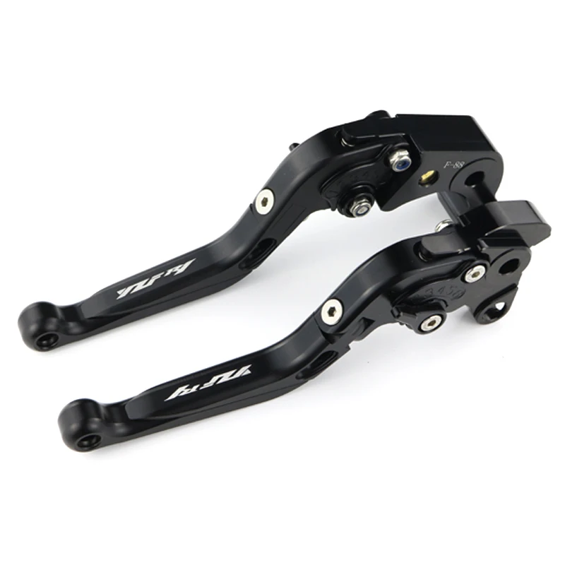 Для Yamaha YZF-R1 R1 2004 2005 2006 2007 2008 мотоцикл алюминиевый тормозной рычаг сцепления рычаги ЧПУ Складная Выдвижная регулируемая - Цвет: black