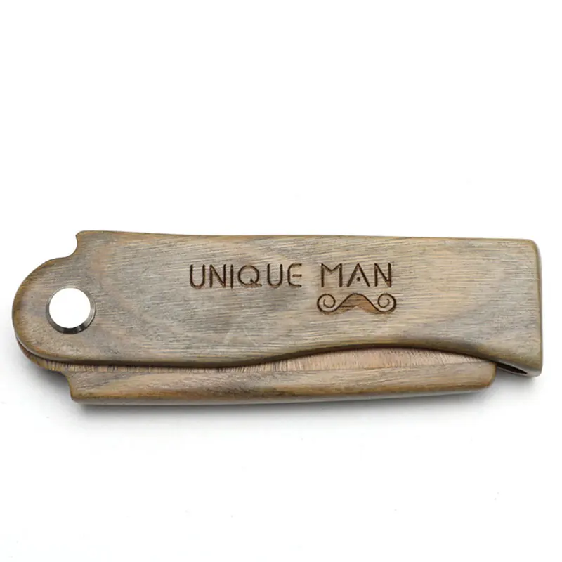 Рисунок 3 - Складная деревянная расческа для бороды для мужчин